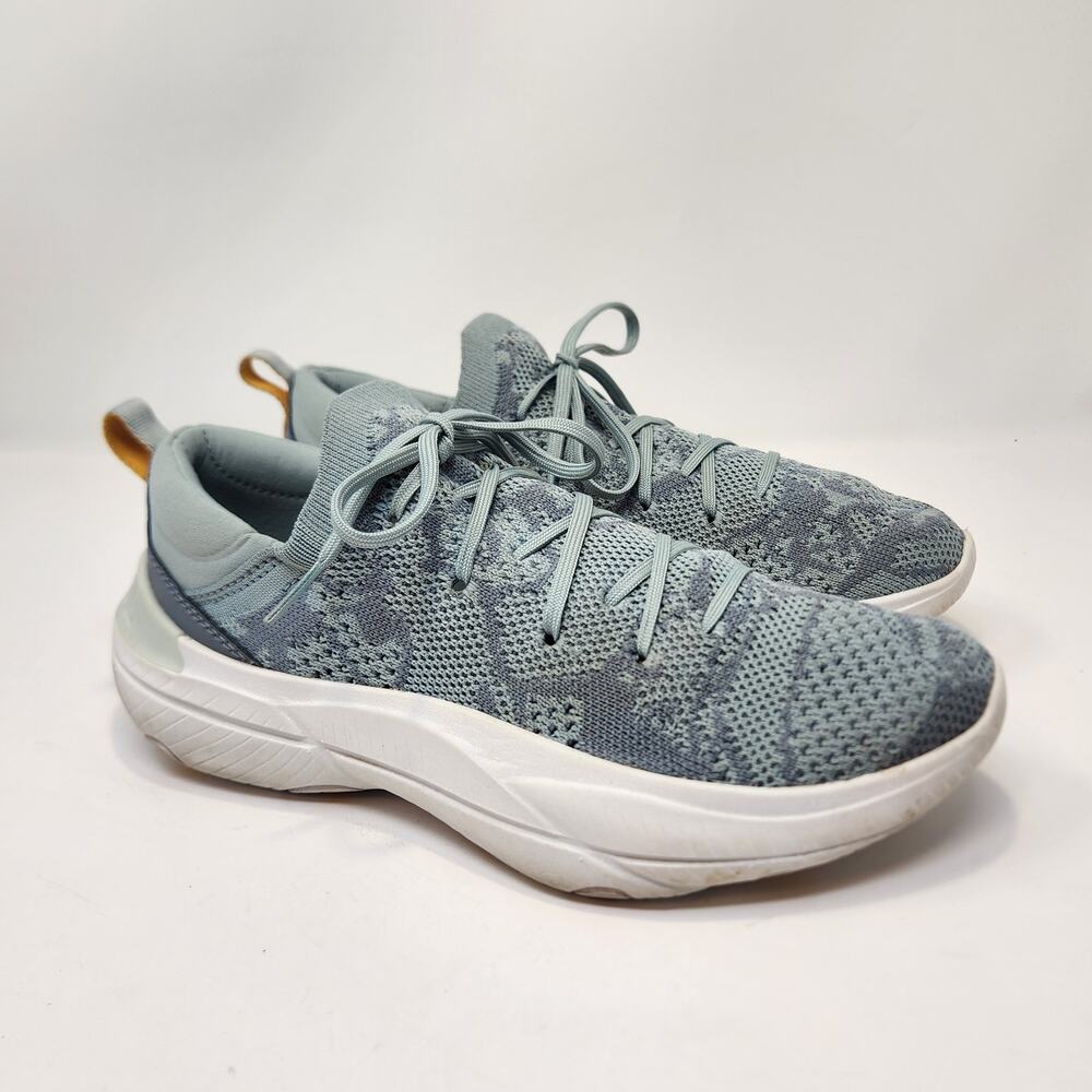 Sorel Explorer Blitz Stride Lace Sneakers Running Shoes Women Size 6.5 Sky Blue